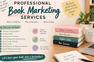 promote your book with amazon KDP marketing