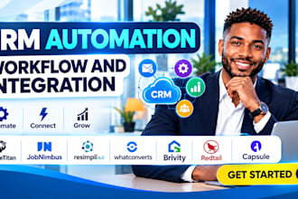 setup servicetitan jobnimbus resimpli60 whatconverts brivity redtail capsulecrm