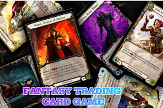 card game art terrain design card game tabletop game tcg tarot card illustration