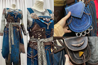 create custom cosplay costumes anime outfits video game armor props