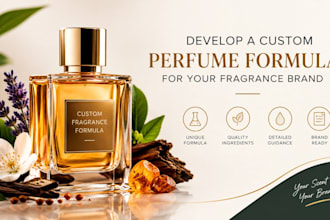 develop a custom perfume formula for your fragrance brand
