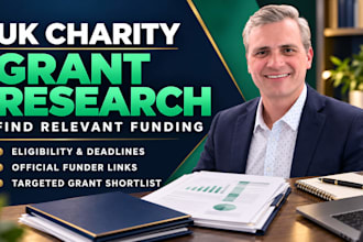 research UK charity grants and funding opportunities for your project