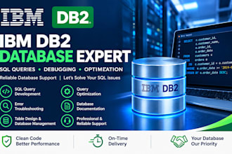 write, debug, and optimize IBM db2 sql queries and databases