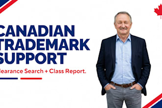 do a canadian trademark clearance search with class and goods report