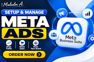 set up and manage meta business suite, facebook and instagram ads