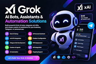 grok ai setup grok telegram bot ai personal assistant grok xai API integration