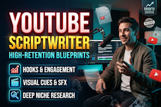 script writing youtube video script writer