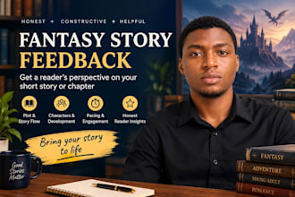 give reader feedback on your fantasy short story or chapter