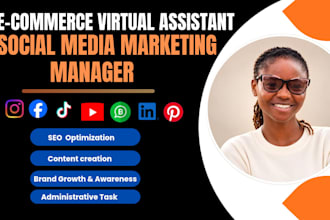 be  e commerce social media marketing manager virtual assistant content creator