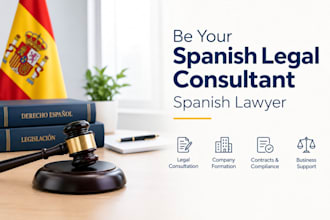 be your spanish legal consultant, spanish lawyer