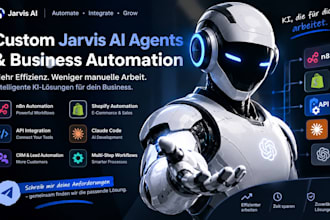 build jarvis ki assistent jarvis ai shopify n8n automatisierung claude code