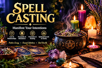 make spell casting for you and your family