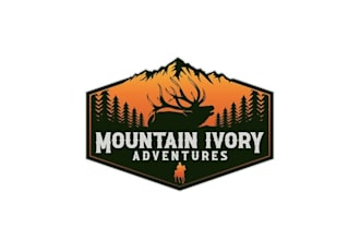 make back country elk hunting adventure logo