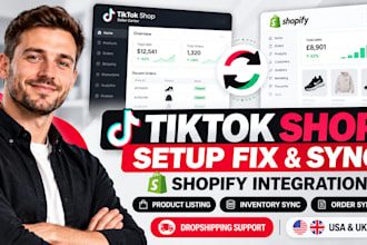 setup tik tok shop fix tiktok shopify integration tiktok dropshipping order sync