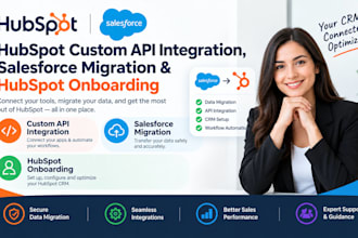 do hubspot custom API integration salesforce migration hubspot onboarding