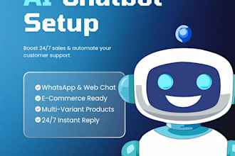 ai chatbot and ecommerce automation setup