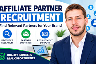 find and recruit affiliate partners for your business