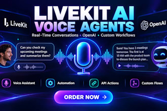 build a real time ai voice agent using livekit and openai