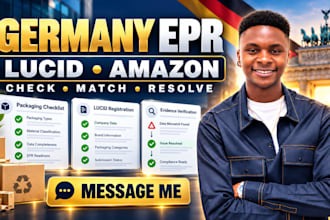 do germany epr and lucid registration for amazon sellers