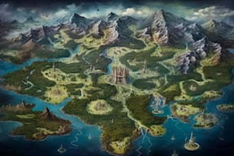 create ue5 open world terrain landscape mulit biome maps level design city map