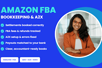 do amazon fba bookkeeping and fix a2x settlements in quickbooks