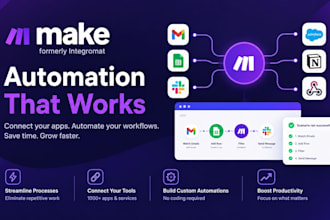 build automations, workflows and app integrations