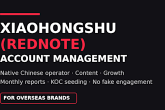 manage your xiaohongshu rednote account and china social media