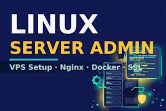 set up, secure and troubleshoot your linux vps or home server