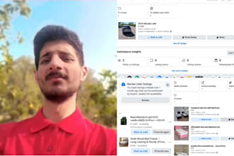 create and optimize product listings for fb marketplace