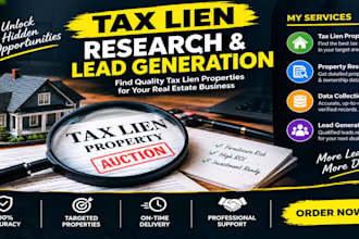 research tax lien and tax delinquent property lists