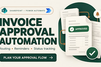 automate sharepoint automate invoice approval workflows