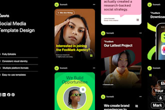 create custom canva designs and templates