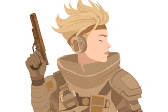 create unique alien creatures and extraterrestrial character designs