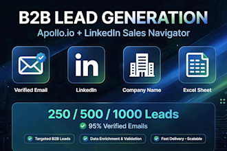 linkedin b2b leads with verified business email