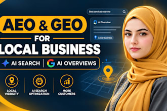 do aeo and geo for local business ai search and google ai overviews
