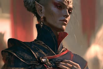 create fantasy illustrations and concept art