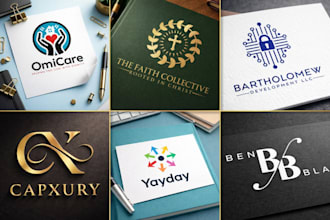 do extremely modern  luxury logo design