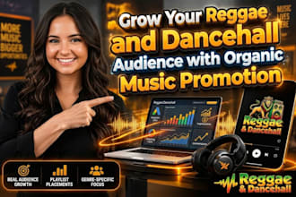 organic reggae and dancehall music marketing for artist growth