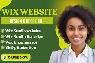 design wix studio website, wix website redesign, wix studio, wix redesign
