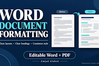 format and redesign your microsoft word documents