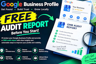 setup, create, fix optimize local SEO google my business gmb profile