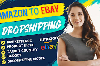 amazon ebay dropshipping listing