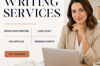 ghostwrite your selfhelp memoir thriller fiction and nonfiction book or ebook