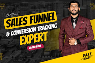 build high converting sales funnel and landing page in gohigh level