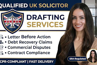 draft a cpr compliant UK letter before action for unpaid invoices, debt recovery