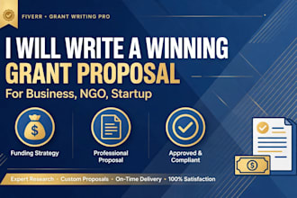 write a winning grant proposal for nonprofit and business funding