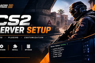 setup and customize cs2 server with mods, plugins and configurations