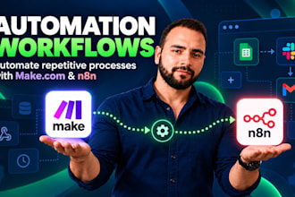 create make or n8n automation and ai agent integrations