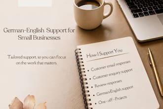 provide german and english customer support for your business
