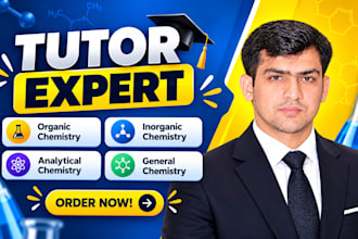 be your organic and general chemistry tutor